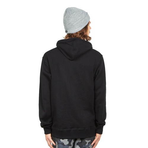 Collegiate Pigeon Hoodie Black Kapuzenpullover Hooded Sweater Staple