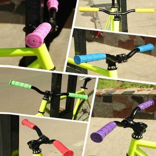 Mountain Bicycle Bike Handle Handlebar BMX MTB Bike Grips Soft Rubber Bar End