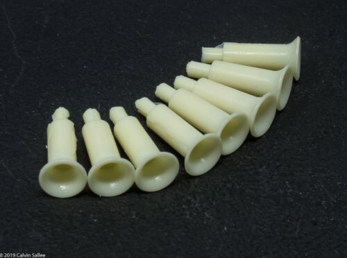 1/24-1/25 Resin Injector Stacks one set of 8 indy can am scca sportscar Ford 