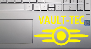 Fallout Vault-Tec Die-Cut Vinyl Decal Sticker     20 Colors Available 