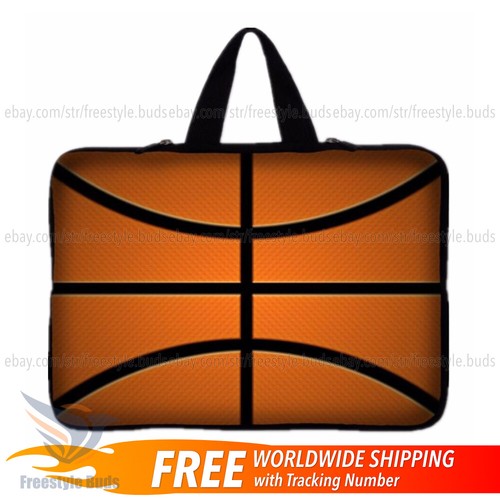 Laptop Notebook Tablet Sleeve Case Bag 7 10 12 13 14 15 17 inch Basketball Sport