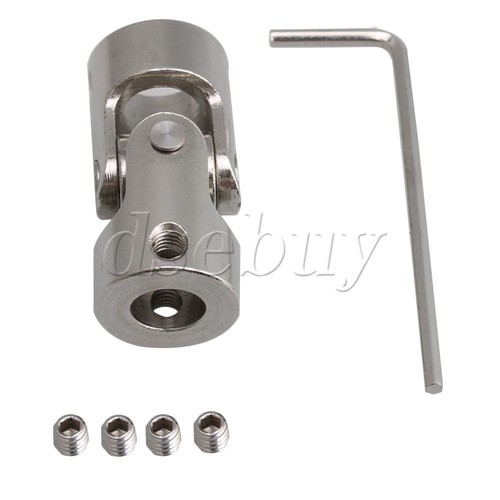 ID 8-10mm 45# Steel Rotatable Motor Shaft Universal Joint Connector Coupler