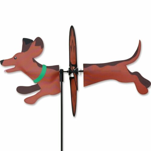 Small Garden Wind Spinner by Premier Kites Dachsund Dog 21 in