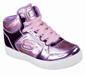 ENERGY LIGHTS S LIGHTS SHINY BRIGHT Girls Light Up USB Trainers Pink//Purple