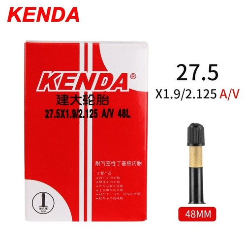 2 X Kenda Bike Inner Tube For Mountain Road Tyre Butyl Rubber Bicycle 26//27.5//29