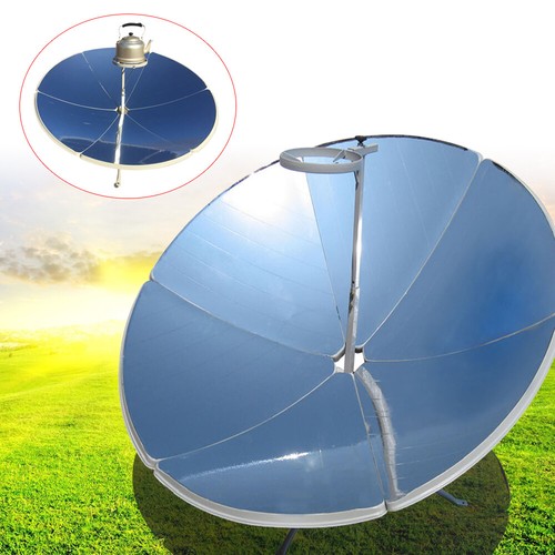 Premium Solar Cooker Camping Stove Grill Oven for Outdoor Cooking Food 1.5m