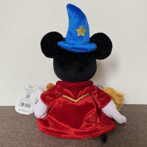 Disney Fantasia Sorcerer Mickey Mouse Plush Doll 35cm D23 Expo Japan 2018 Toy 
