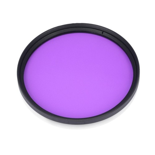 BGNING SLR Camera FLD Fluorescent Purple Round Filter for 52-55-58-67-72mm NEW