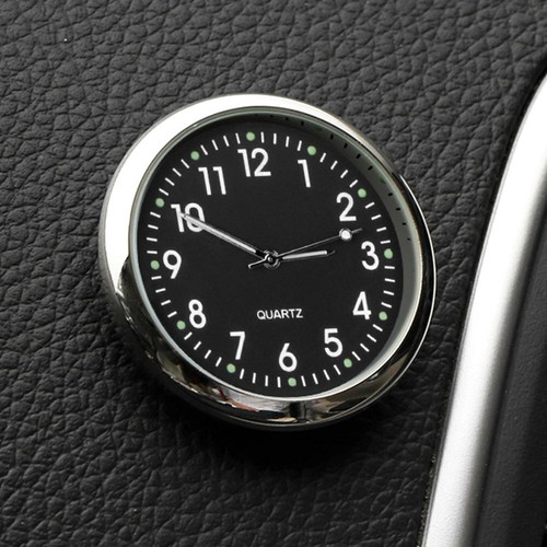 Spiegel 8A35 Leuchtende Auto-Zeitmesser Schwarz Leuchtend Aufkleben Glas