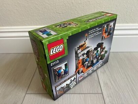 New LEGO Minecraft 21113: The Cave (Ages 8+) 249 Pcs