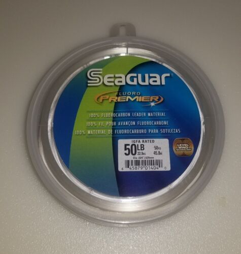 Seaguar Premier 50 lb 50 yards Fluorocarbon