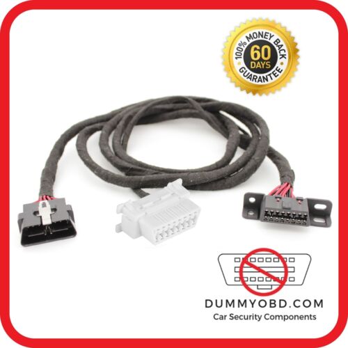 FOR NISSAN OBD port relocation extension diagnostic cable with Dummy OBD 