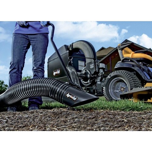Attachment Plastic Black Mower Vacuum Vac 5in D. Agri-Fab Remote Hose Kit 12 ft