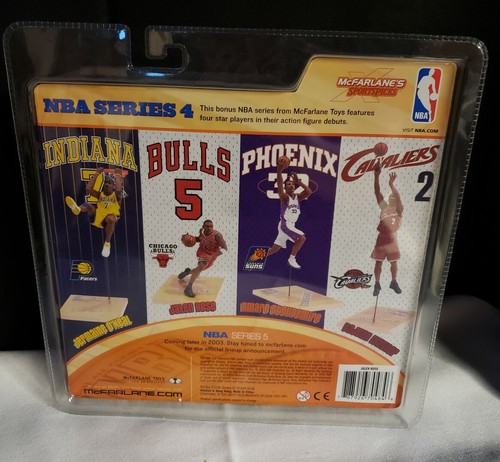 2003 McFarlane NBA Series 4 Jalen Rose Chicago Bulls #5 Action Figure