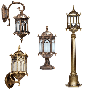 Outdoor Exterior Lantern Wall Post Lighting Sconce Hanging Fixture Light Lamp eBay