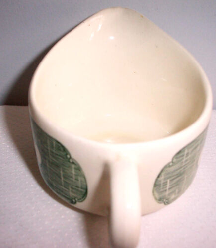 Currier /& Ives PATTERN  Green by Scio Harness Plow Creamer 3/"