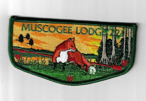 OA Muscogee Lodge 221 Flap GRN Bdr Indian Waters Columbia SC ZIG995