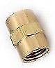 Parker 207P-8 Brass Pipe Coupling 1//2/" Female Pipe x 1//2/" Female Pipe 06103-08