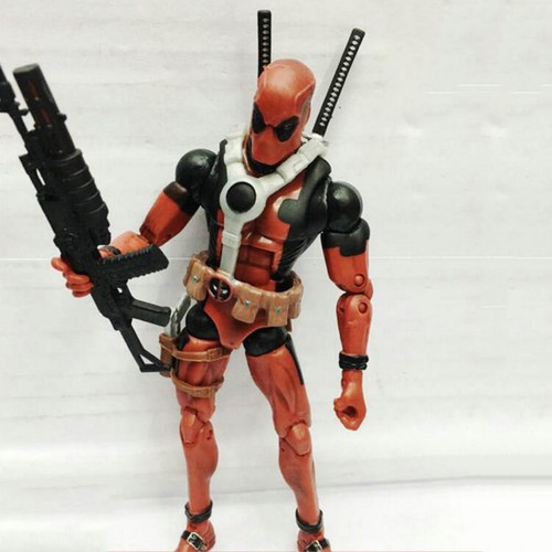 Deadpool Action Figure Models Toys Kids Gift Movie Superheroes Model 6in Decor