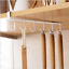 Details about  / 6 Hooks Kitchen Storage Rack Cup Holder Hang Cabinet Under Shelf Organizer Hook