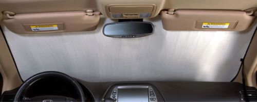 Intro-Tech Silver Custom Car Sunshade Windshield For Nissan 2011-2014 Murano