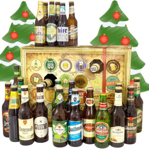 Die besten 24er Biere der Welt und Deutschlands Geschenk Adventskalender