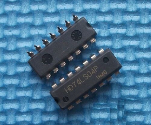 50PCS HD74LS04 HD74LS04P DIP IC HITACHI NEW