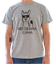 NO DRAMA LLAMA T-Shirt FUNNY Cute ANIMAL Design TUMBLR Peace OUT Grey WHITE
