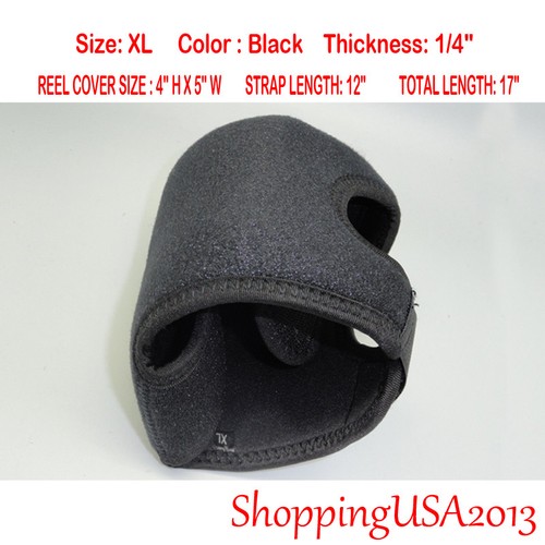JAWS size XL reel cover for ACCURATE AVET PENN SHIMANO 30/'S BIG GAME ONE TWO SPD