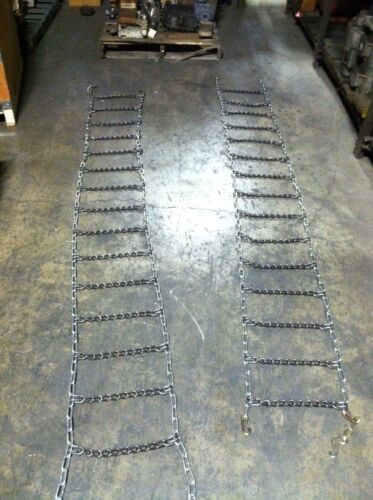 Peerless Tire Chains for 10.00-20 and 11-22.5 Tires 1 Pair New Old Stock