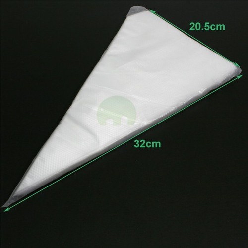 100 EXTRA STRONG SIZE M DISPOSABLE ICING PIPING CAKE BREAD SUGARCRAFT PASTRY BAG