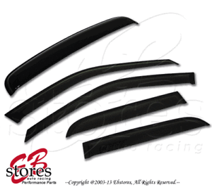 Outside Mount 2.0mm Rain Guards Visor Sun roof 5pcs For Hyundai Azera 2006-2011
