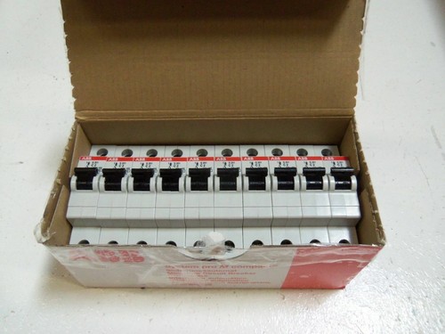 LOT OF 10 S201-C2 CIRCUIT BREAKERS *NEW IN BOX*