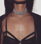 Fashion Crystal Rhinestones Choker Necklace