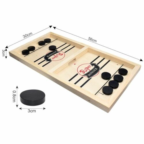 Foosball Table Wooden Winner Hockey Catapult Chess Interactive Puck Board Game