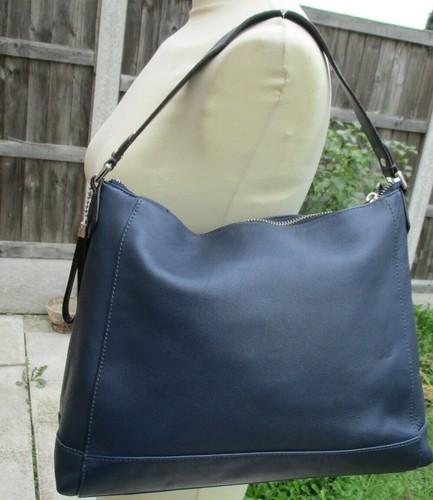 in vera pelle Charlie Hobo Spalla Borsa a mano Authentic COACH 1494-F2988