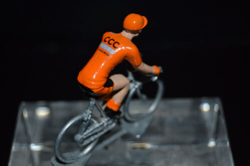 Petit cycliste Figurine Cycling figure CCC Sprandi Polkowice 2017