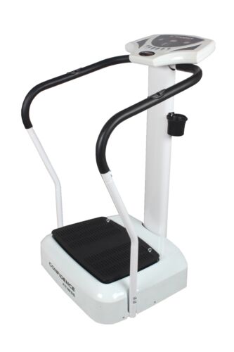 Confidence Fitness Whole Body Vibration Plate Trainer Machine White