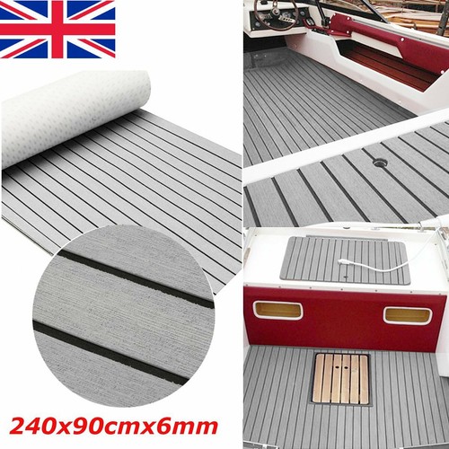 EVA Self Adhesive Foam Faux Teak Sheet Boat Marine Yacht Floor Decking Mat