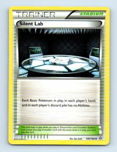 Silent Lab 140//160 Non-Holo XY Primal Clash Pokemon Card ~ LP