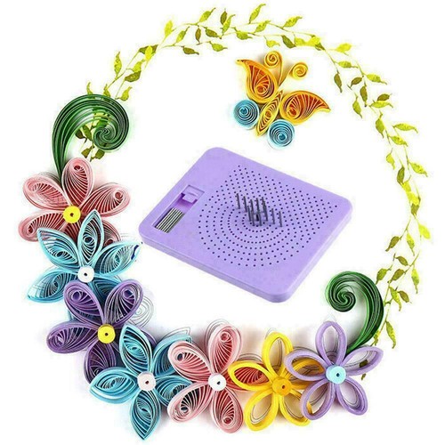 Quilter/'s Grid Guide For Paper Folding Crafting DIY Tool Quilling Handmade O5Y2