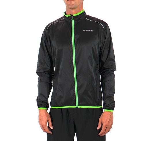 Sugoi Helium Ultra Lightweight Cycling Jacket L XL Sizes S Black Green