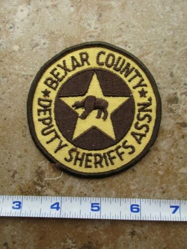 OBSOLETE Vintage State of Texas Bexar County Deputy Sheriffs Association Patch 