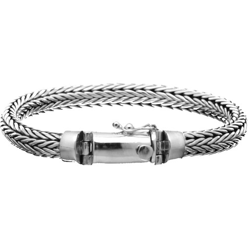Buddha to Light B2L handmade 925er Sterlingsilber Armband Erik Oval medium