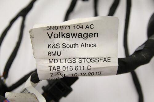 Original VW Tiguan 5N Heckstoßstange PDC Kabelbaum Stoßstange hinten 5N0971104AC