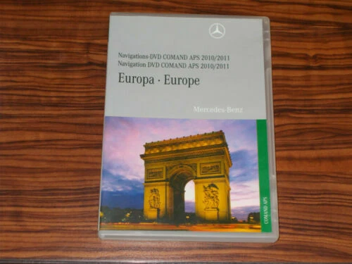 Navigationssoftware & GPS-Karten für Mercedes-Benz E-Klasse auf DVD