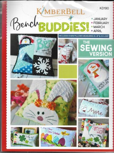 February April KD190 Sewing New January March Kimberbell Bench Buddies 