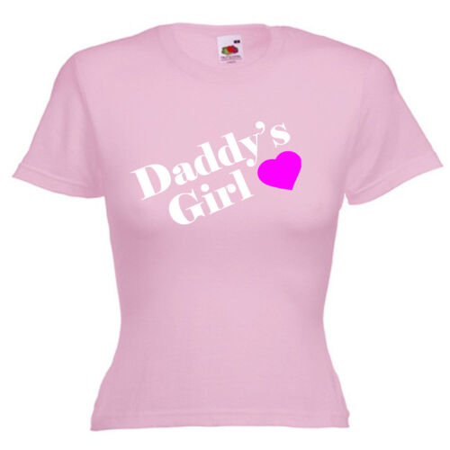 Daddy's Girl Princess Ladies Womens Lady Fit T Shirt 