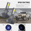1 Pair 9005//HB3 60W High//Low Beam LED Headlight IP65 6000LM Kit Bulb White 6500K