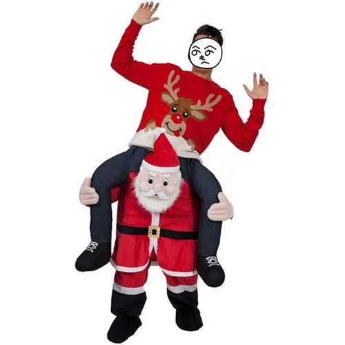 Karneval Weihnachten Kostüm Huckepack Trage Carry Me Ride On Party Fasching DHL